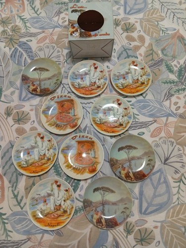 Set piattini souvenir - 10,