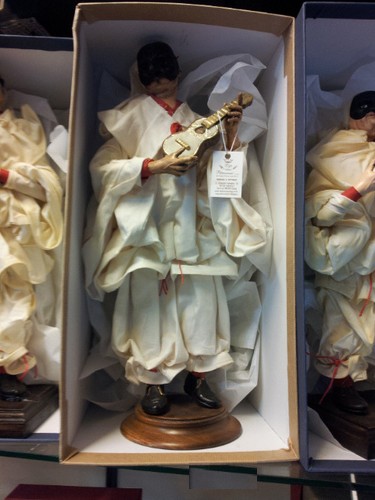 Pulcinella vestito cm - 1,