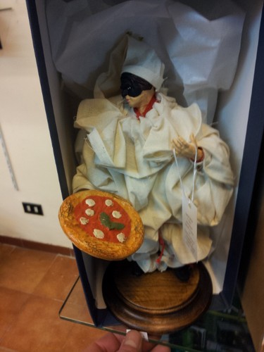 Pulcinella vestito cm - 1,