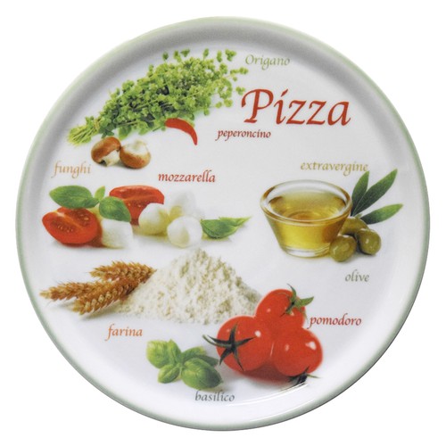 Piatto pizza napoli green - pizza, Ø