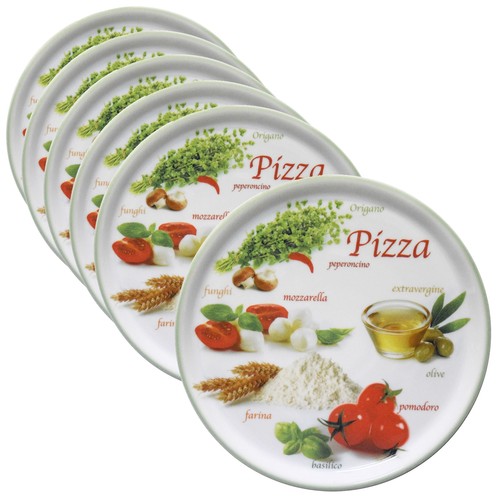 Set piatti pizza napoli - set,